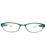 Lindberg Brille Rahmen 5135 COL.117 Matt Blaugrün Blau Streifen Titan 48... - £201.13 GBP