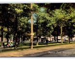 Flatiron Park Ashtabula Ohio OH UNP DB Postcard N24 - $4.49