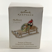 Hallmark Keepsake Christmas Ornament Season Of Beauty Nature&#39;s Sketchbook 2010 - £25.04 GBP