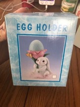 Vintage Super Cute Easter Holiday Rabbits Egg Holder Ships N 24h - $574.00 MXN