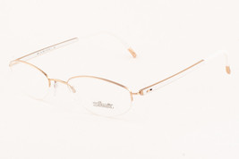 SILHOUETTE 4267 206051 Zenlight Nylor Gold White Eyeglasses 4267 20 6051... - $165.62
