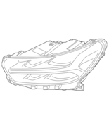 Genuine New Volvo Headlamp Assembly 31655999 - $20,884.22 MXN