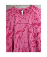 Lululemon Athletica Pink Tie Dye Seamless Athletic T-Shirt Top Women&#39;s S... - $42.06 CAD
