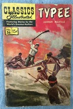 Classics Illustrated #36 Typee By Herman Melville (Hrn 167) 9/63 Vg+ - £9.45 GBP