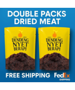 5 Packs Beef Dendeng Nyet Berapi – Spicy Malaysian Dried Meat by Khairulaming - $98.85