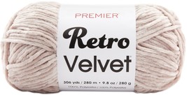 Premier Yarns Retro Velvet Yarn-Almond - £14.85 GBP