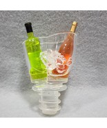 Champagne Bottles-Ice Bucket Acrylic Wine Bottle Stopper Airtight Seal P... - $147.18 MXN