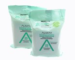Almay Clear Complexion Biodegradable Makeup Remover Towelettes 25 Each/2pk - £10.11 GBP