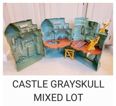 1981 Vintage MOTU He-Man Castle Grayskull 11 Piece Lot for Parts - Read!! - £54.60 GBP