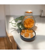 Pumpkin Chai Wax Crumbles in Glass Jar/ Handmade Scented Wax Melts - $18.00
