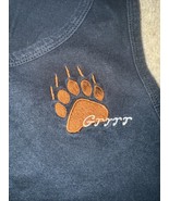 Embroidered Paw Pup Pride Muscle Tank Top Black Sz L - $546.05 MXN