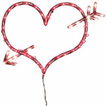 Impact Innovations Lighted Window Decoration, Heart and Arrow - $38.67 CAD