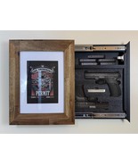 Gun Storage Picture Frame with Lock | Hidden Gun Concealment  11 x 14 / ... - $128.70