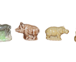 Lot 6x Wade Whimsies Horse Lemur Elephant Hippo Hog Tiger Mini England F... - $16.15