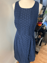 Old navy blue summer dress work dress - $24.75