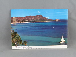Vintage Postcard - Diamond Head Panorama Picture - Continental Card - £11.75 GBP
