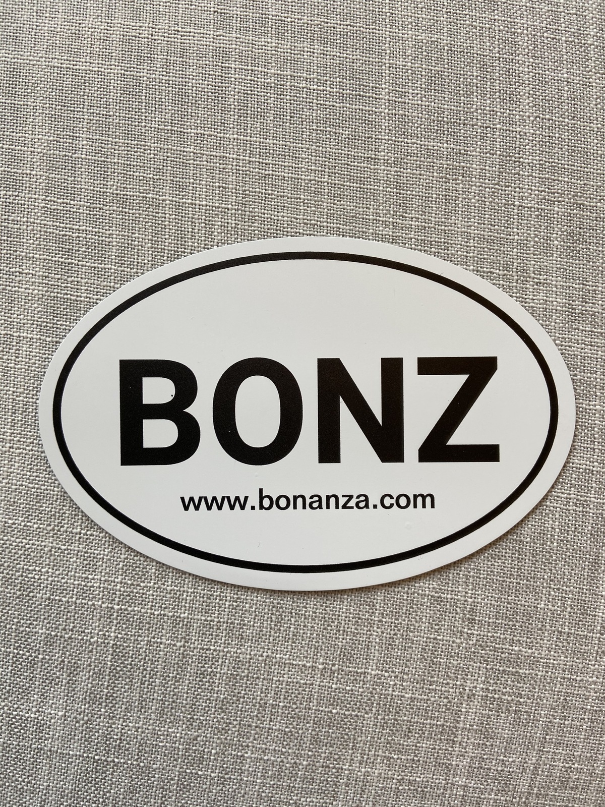 Primary image for Bonanza "BONZ" Car Magnet, 6" x 4"
