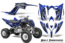Yamaha Raptor 700 2013-2018 Graphics Kit Creatorx Decals Bolt Thrower Blue - £125.57 GBP