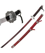 39.5&quot; Sekiro Fushigiri Mortal Replica Red Blade Katana Shadows Die Twice... - $125.02 CAD