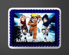 ANIME Personalized Edible Cake Topper - £8.64 GBP