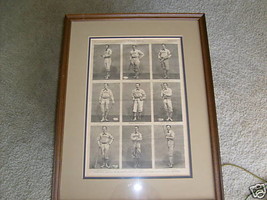  Rare 1874 Harpers Wood Cut Philadelphia Athletics - £359.70 GBP