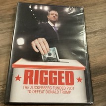 Rigged: The Zuckerberg Funded Plot to Defeat Donald Trump (DVD, 2022) NEW SEALED - £11.96 GBP