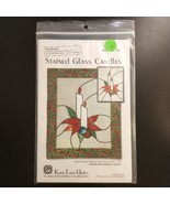 Stained Glass Candles Quilt Pattern Katie Lane Quilts 1993 23.5&quot; x 29&quot;  ... - £4.10 GBP