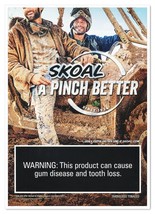 Skoal Smokeless Tobacco Men Mud Racing 2016 Full-Page Print Magazine Ad - £7.63 GBP