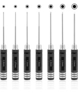 RC Hex Driver Set - 7pcs Hex Allen Screwdriver Kit 0.9mm 1.27mm 1.3mm 1.5mm - £27.14 GBP