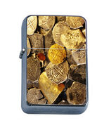 Pirate Treasure D2 Flip Top Oil Lighter Wind Resistant - $15.79