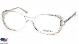 LUXOTTICA LU 4339 C547 GREY TRANSPARENT /OTHER EYEGLASSES FRAME 53-16-13... - $48.99