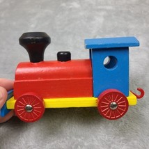 Neiman Marcus HEROS Wood Train Engine Vintage 1970s Made in Germany - $15.00