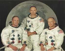 Crew of Apollo 11 NASA Astronauts Armstrong Aldrin Collins - New 8x10 Photo - £6.96 GBP