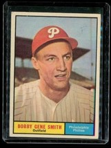 An item in the Sports Mem, Cards & Fan Shop category: Vintage 1961 TOPPS Baseball Card #316 BOBBY GENE SMITH Philadelphia Phillies