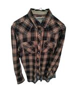 Roebuck &amp; Co. Men Clothing Medium size flannel long sleeve button up shirt - $10.00