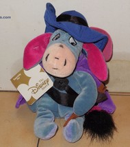 Vintage Disney Store Winnie The Pooh 6 Eeyore beanie plush stuffed toy R... - £7.51 GBP