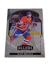 Alex Belzile 2020-21 Upper Deck Allure Rookie  #71 Montreal Canadians  - £2.04 GBP