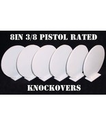 Steel Shooting Targets - 8in Knock-overs - NRA Metal Knock-down Pistol P... - $130.67