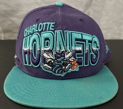 Vintage Charlotte Hornets New Era 9Fifty Snapback NBA Hardwood Classics ... - £13.41 GBP