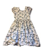 Janie and Jack Girls Palm Tree Print Dress Size 18 Big Kid Short Sleeve ... - $508.79 MXN