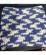 HANDMADE SET OF 2 CROCHET COTTON DISH CLOTHS OR WASH CLOTHS APPROX 9x10”... - €4,23 EUR