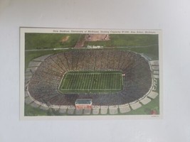 Ann Arbor Michigan University Stadium Wolverines Football Vintage Old Postcards - £7.05 GBP