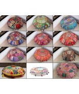 All Size Indian Round Pillow Cushion Cover Floor Patchwork Throw Bohemia... - $265.30 MXN+