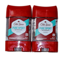 2 Pack Old Spice Pure Sport High Endurance Clear Gel 2.85oz Antiperspirant - £20.78 GBP