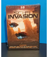 Sci Fi 50 Movies— Sci-Fi Invasion 12 DVD Box Set NEW Sealed  - $13.72