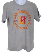 LOS ANGELES WILDCATS XFL Football T-shirt, Gray, Sz 4XL , NWT Defunct Rare - £9.44 GBP