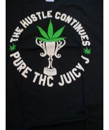 Juicy J - Pure Thc The Hustle Continues T-Shirt ~ Jamais Worn ~ M - £12.86 GBP