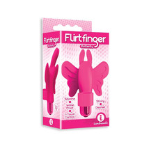 The 9&#39;s Flirt Finger Butterfly Finger Vibrator Pink - $12.48