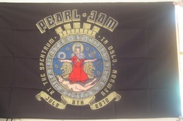 Pearl Jam Flag Black Spektrum Oslo Norway July 9 2012 - $182.82