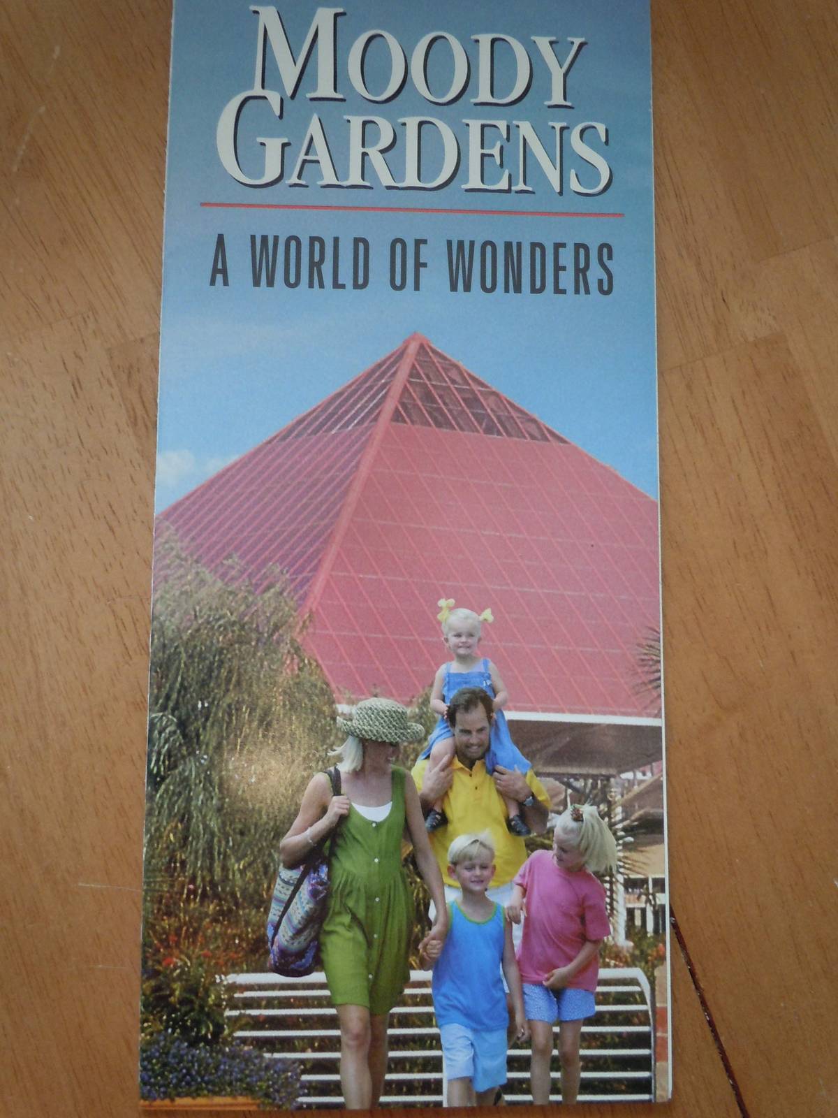 Primary image for Moody Gardens A World Of Wonders Brochure Texas 